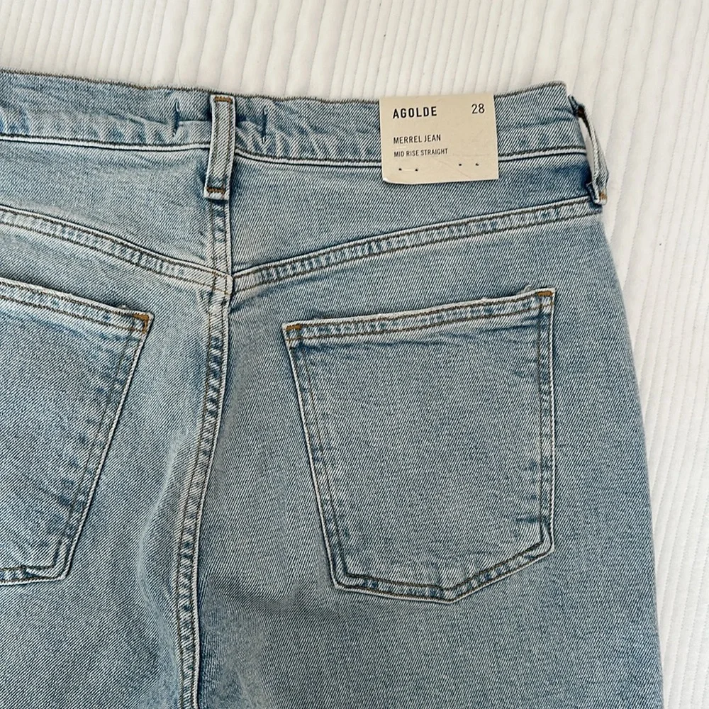 Agolde Merrel Jean Mid Rise Straight - Picture 4 of 8